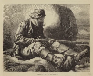 Eendenjacht in het noorden